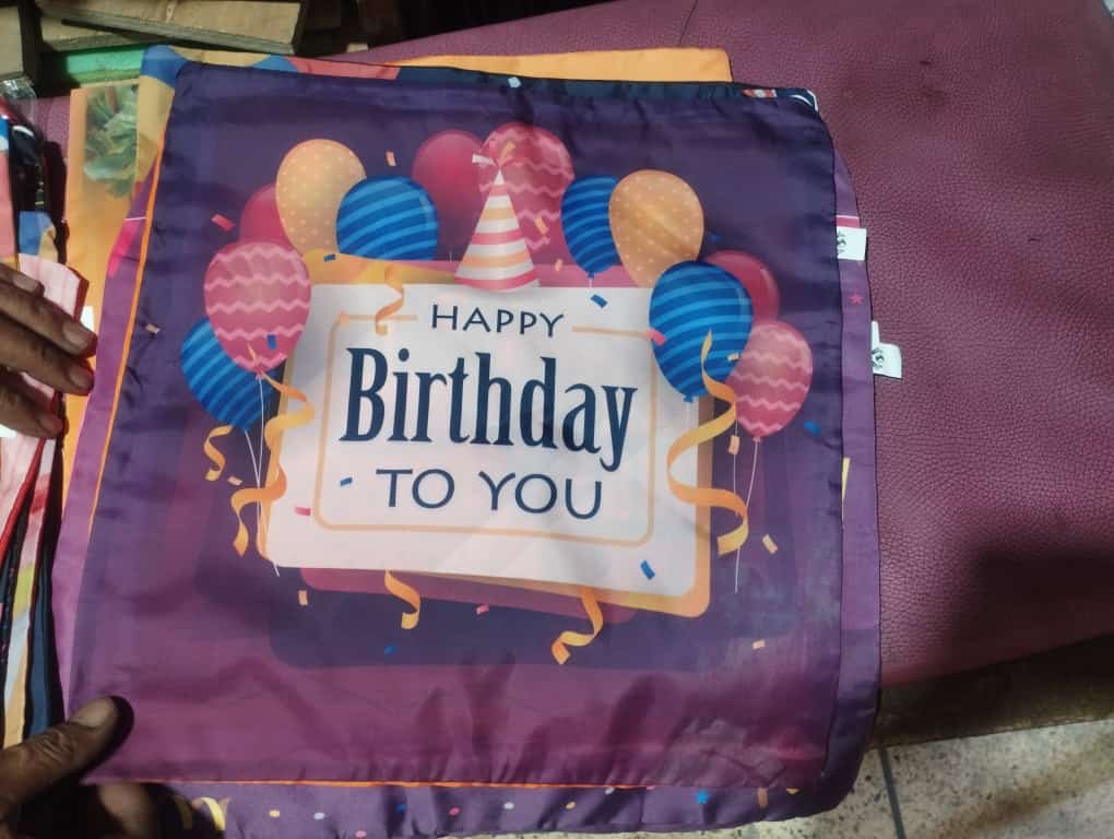 Happy Birthday Cushion 2 Happy Birthday Cushion - Image 2