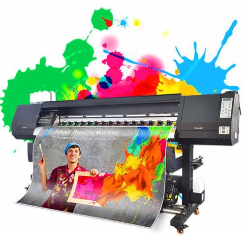 Inkjet Printers Manufacturer Dx5 Head Eco Solvent Flex Printing Machinery