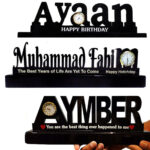 Customize Acrylic Table Stand with Clock