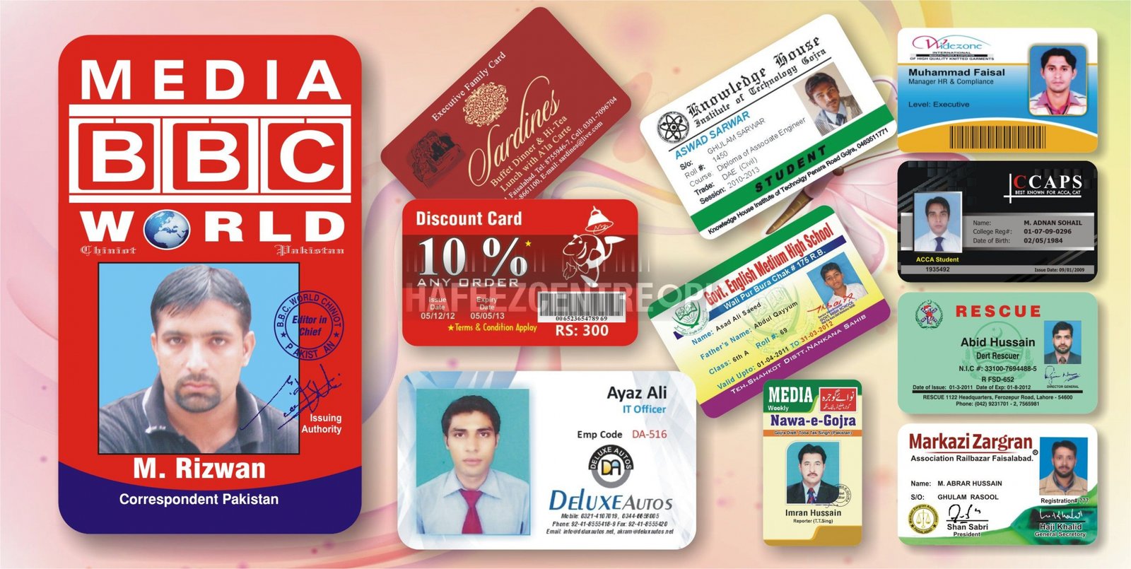 PVC Student Cards Printing 2 PVC Student Cards Printing - Image 2