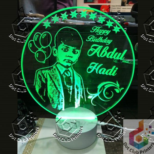Customize 3D Illusion Lamp 1 Customize 3D Illusion Lamp