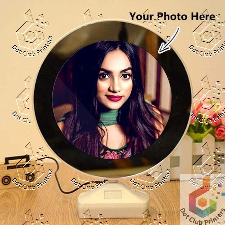 Magic Mirror Photo Frame Round 3 magic mirror round