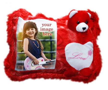 Cushion Covers 6 Sublimation Teddy Bear Cushion