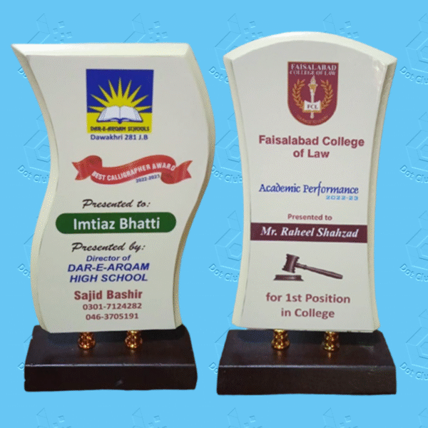 Wood Student Award Shield