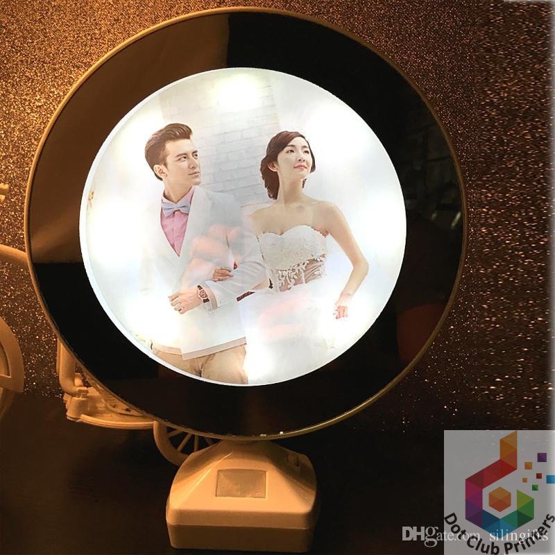 Magic Mirror Photo Frame Round 2 Magic Mirror Photo Frame Round - Image 2