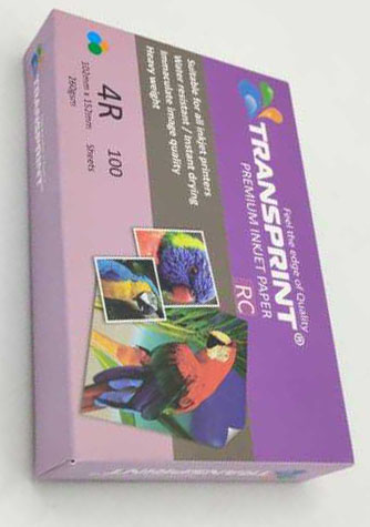 inkjet Luster photo paper a4