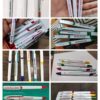 Color Fancy Ballpoint printing 3 ball point