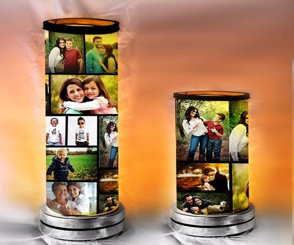 Rotating Photo LED Lamp