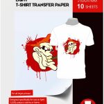 inkjet t-shirt light transfer paper