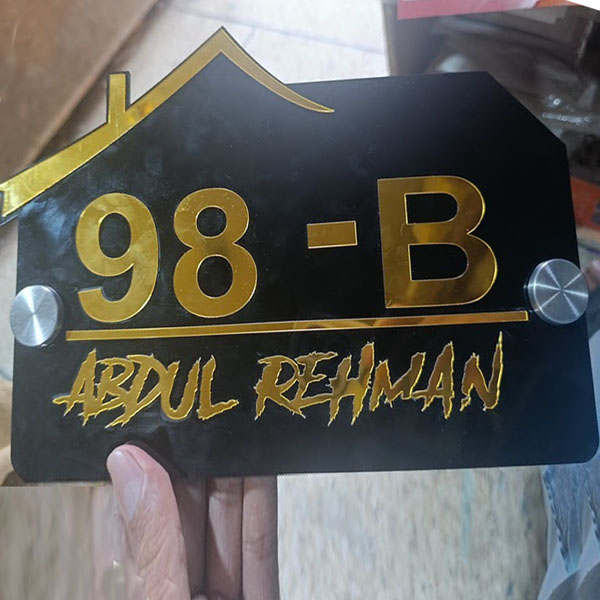 Shields Printing 24 House Name Plate Printing
